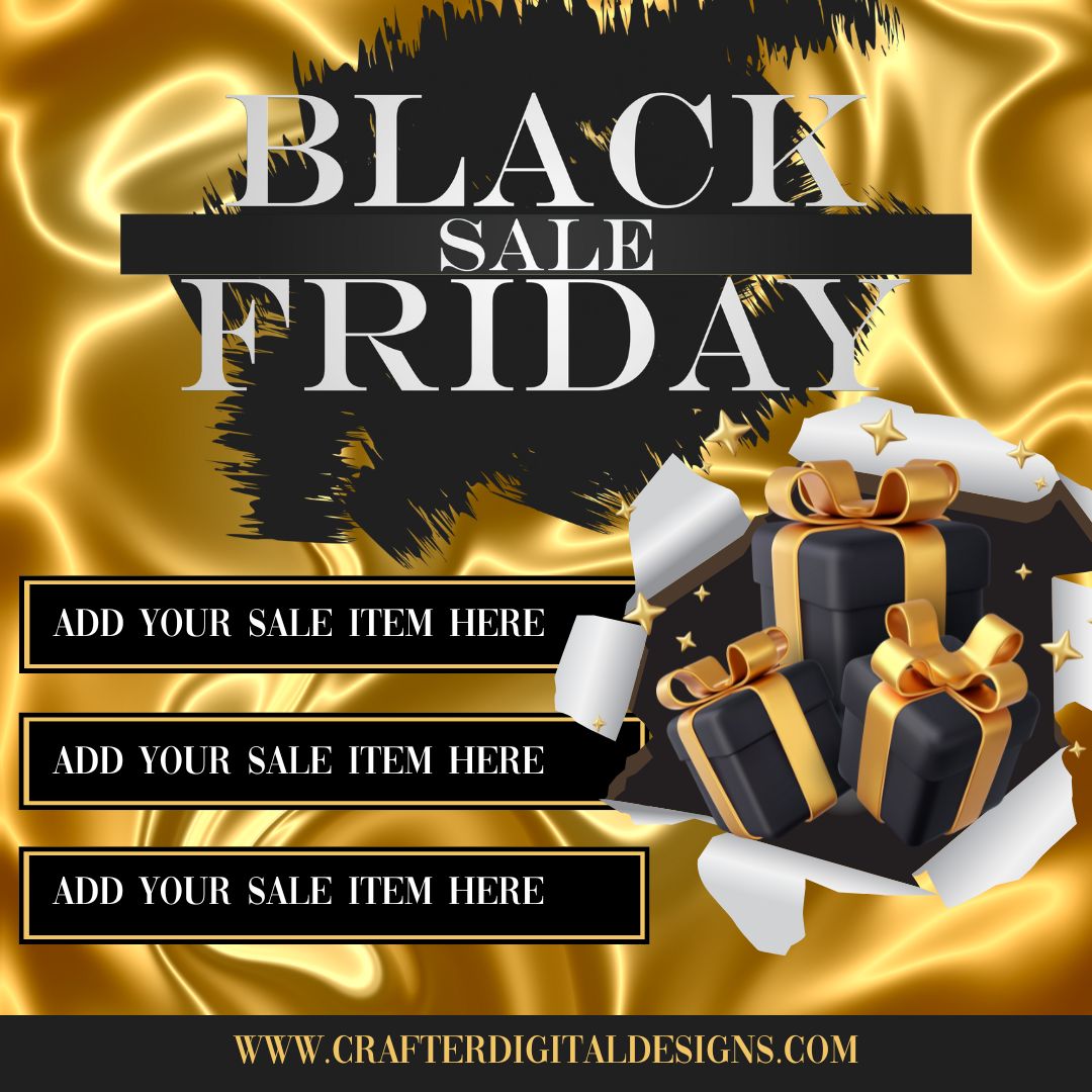 Canva Black Friday Template - Editable